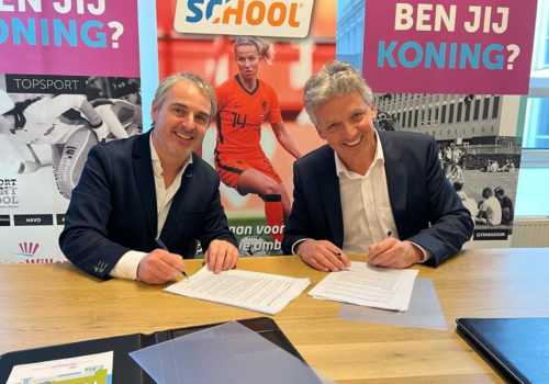 Contract Koning Willem II College getekend