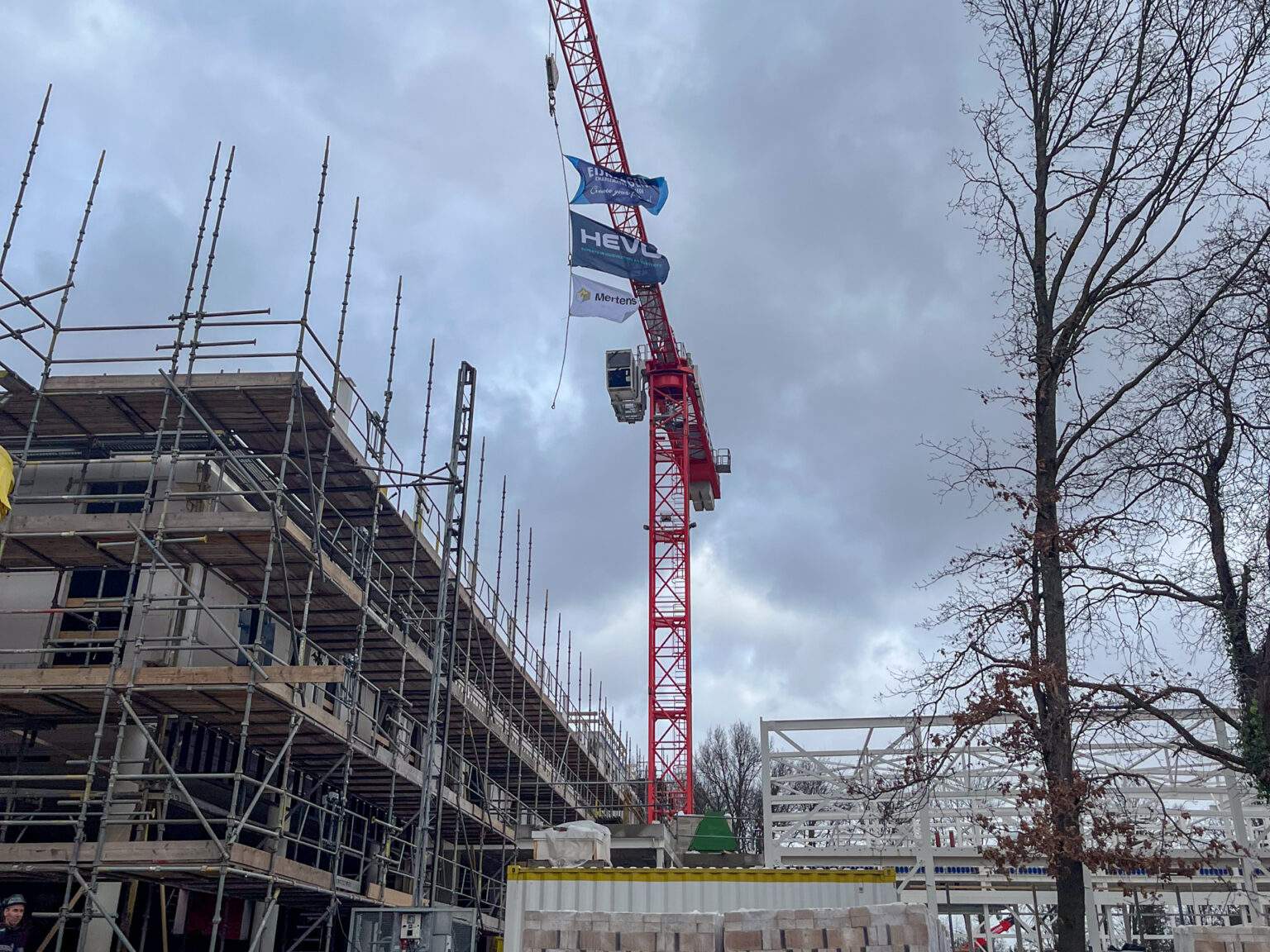 Hoogste punt bereikt bij Charlemagne College Landgraaf Mertens Bouw