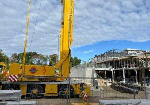 Dakconstructie entreegebouw 1