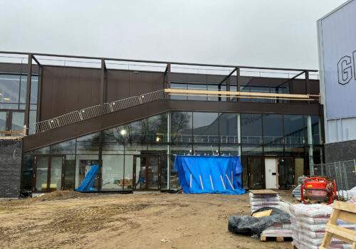 Beplating vliesgevel